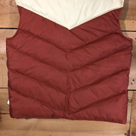 NEW Vintage B.O.G 50% Down 50% Feathers Vest Mens Size Medium Snap Button Up - Picture 11 of 11